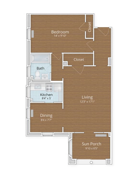 Washington, DC Studio, 1 & 2Bedroom Apartments Chalfonte